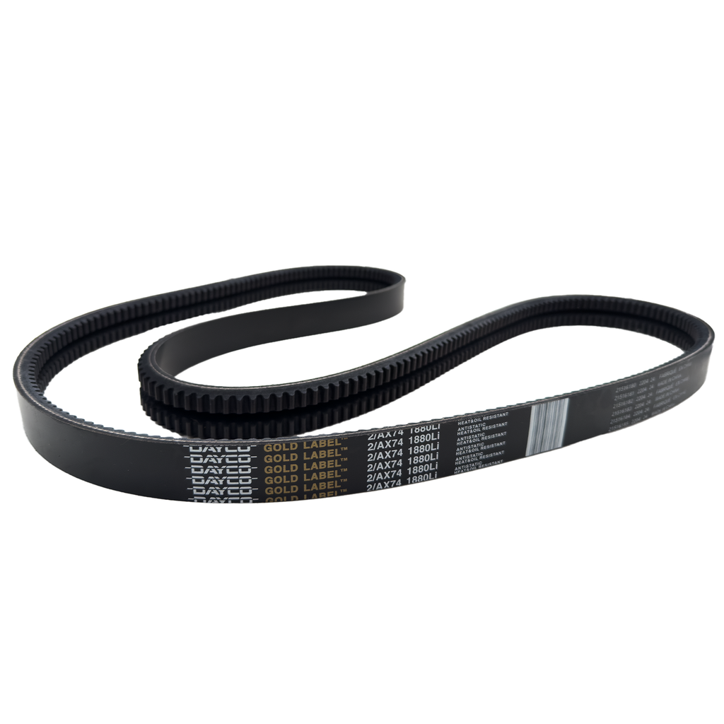2/AX74 Banded V-Belt | 2-Rib AX Cogged PowerBand Replacement