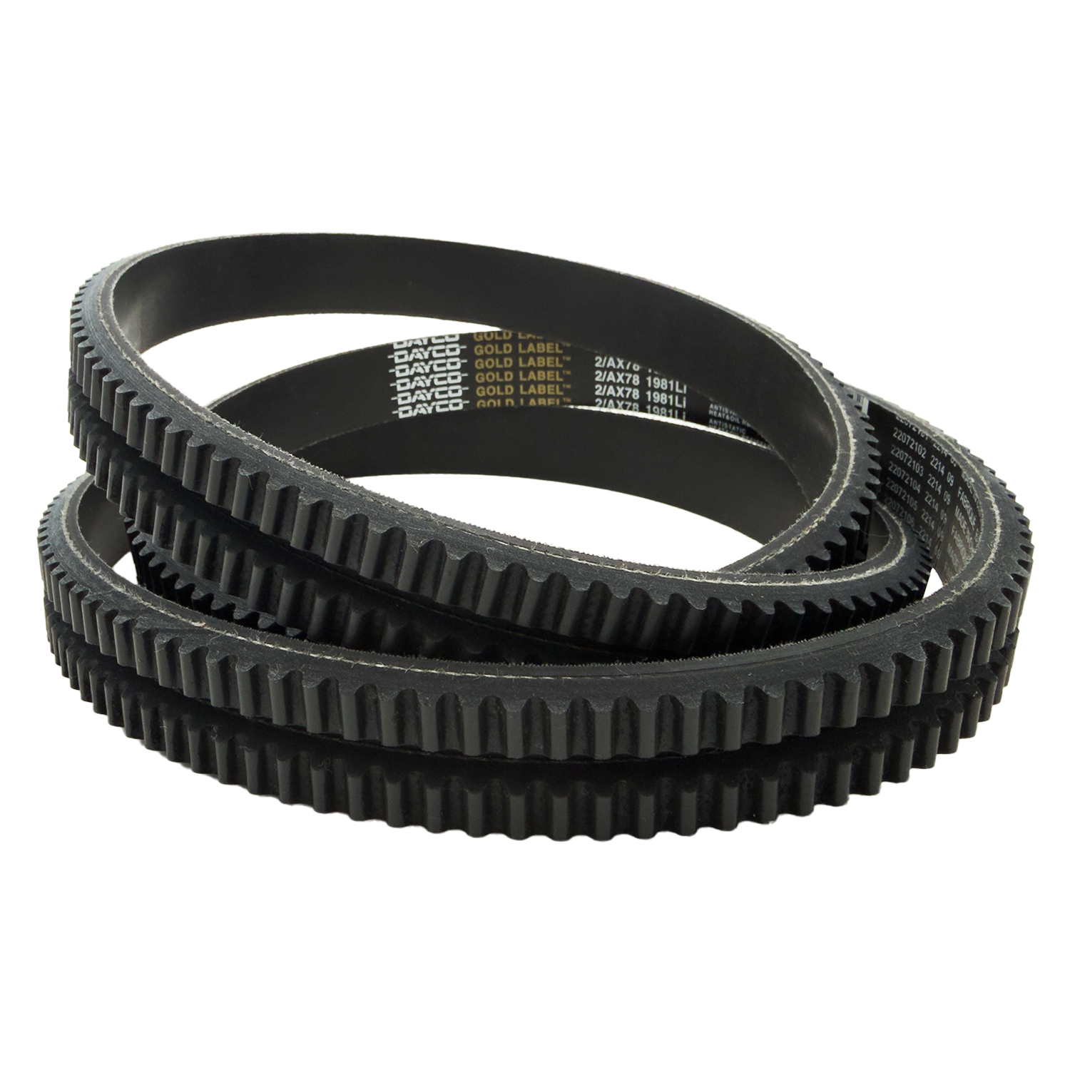 2/AX78 Banded V-Belt | 2-Rib AX Cogged PowerBand Replacement