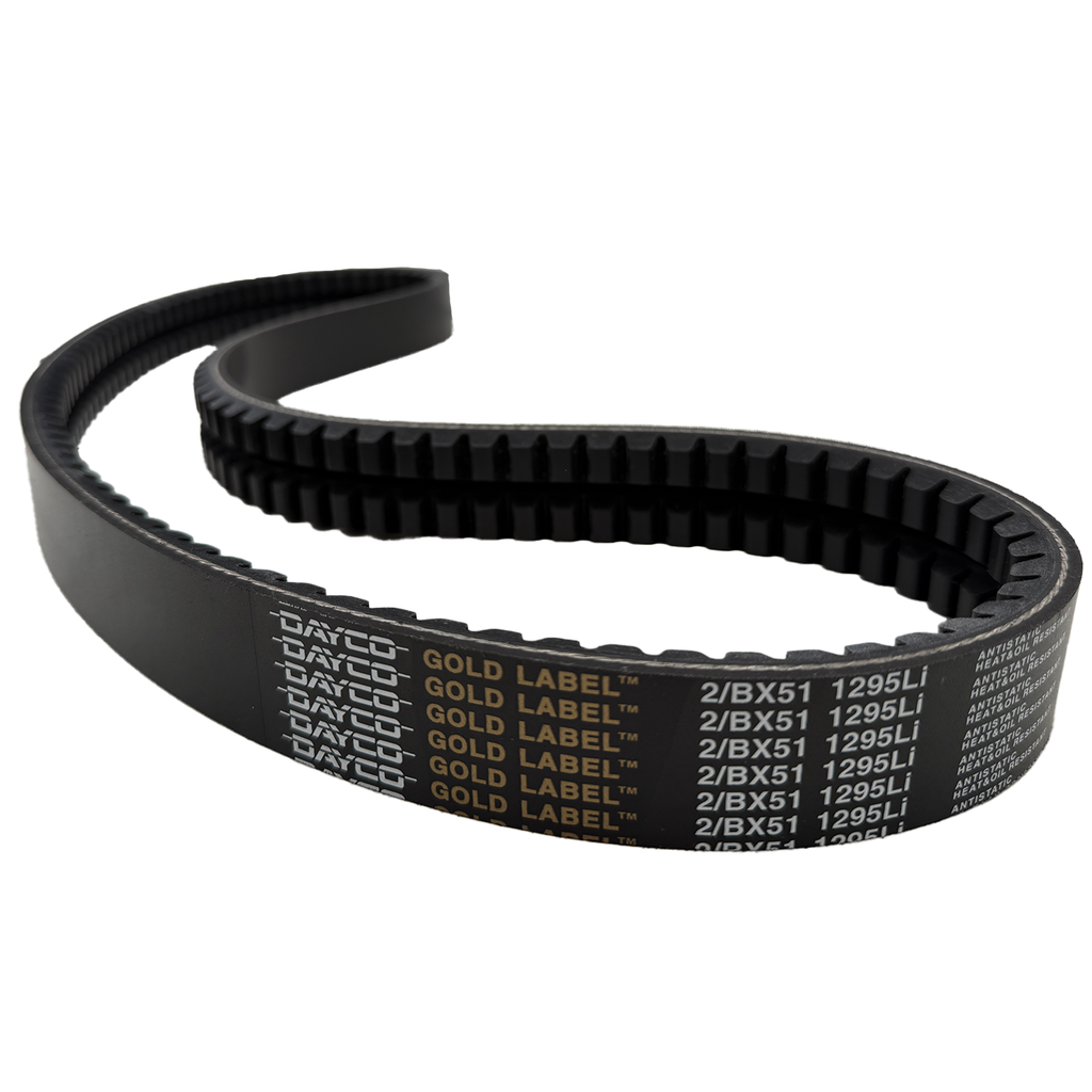 2/BX51 Banded V-Belt | 2-Rib BX Cogged Industrial PowerBand Replacement