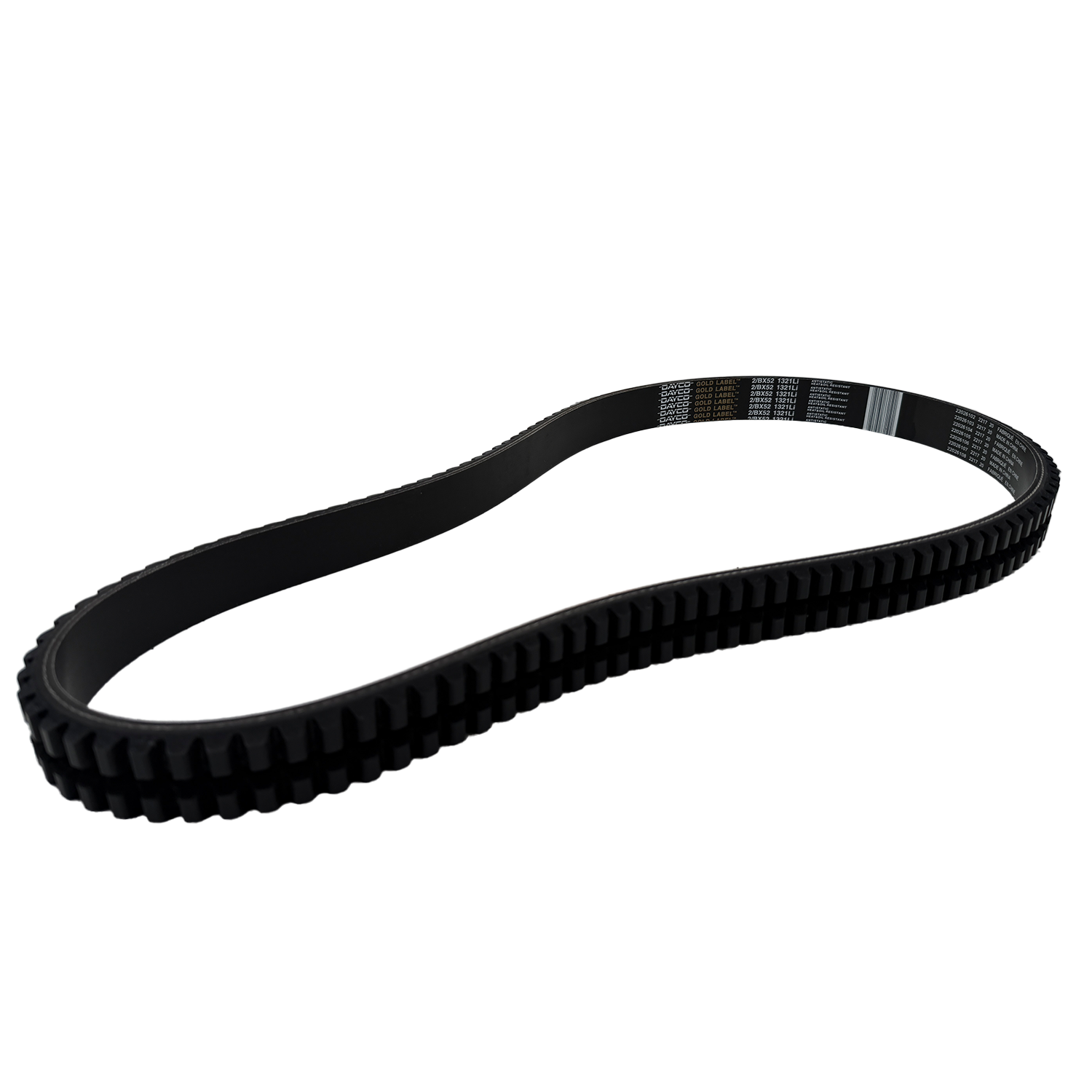 2/BX52 Banded V-Belt | 2-Rib BX Cogged Industrial PowerBand Replacement