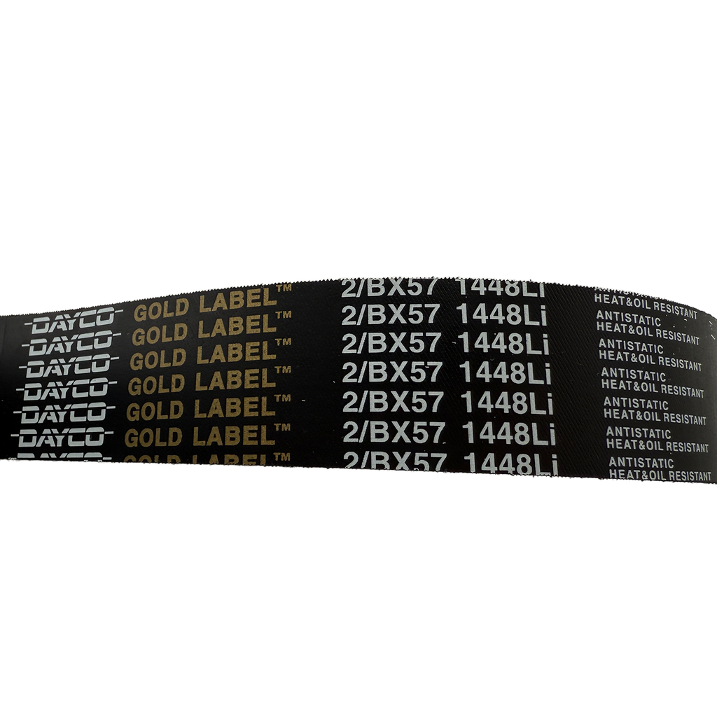 2/BX57 Banded V-Belt | 2-Rib BX Cogged Industrial PowerBand Replacement