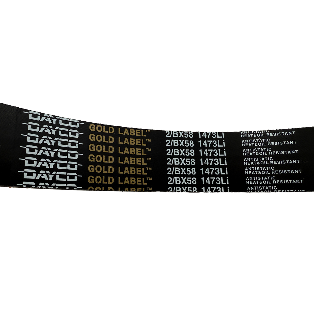 2/BX58 Banded V-Belt | 2-Rib BX Cogged Industrial PowerBand Replacement