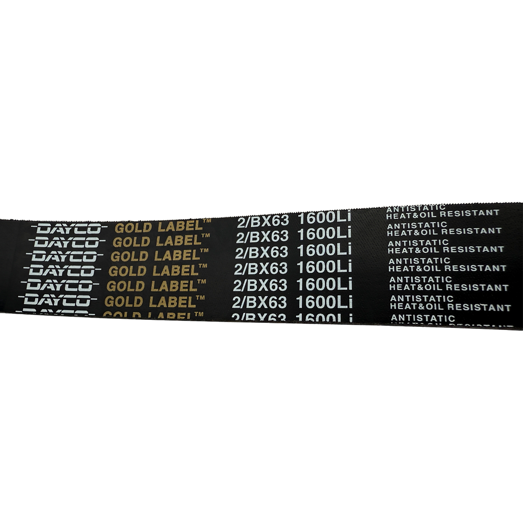 2/BX63 Banded V-Belt | 2-Rib BX Cogged Industrial PowerBand Replacement