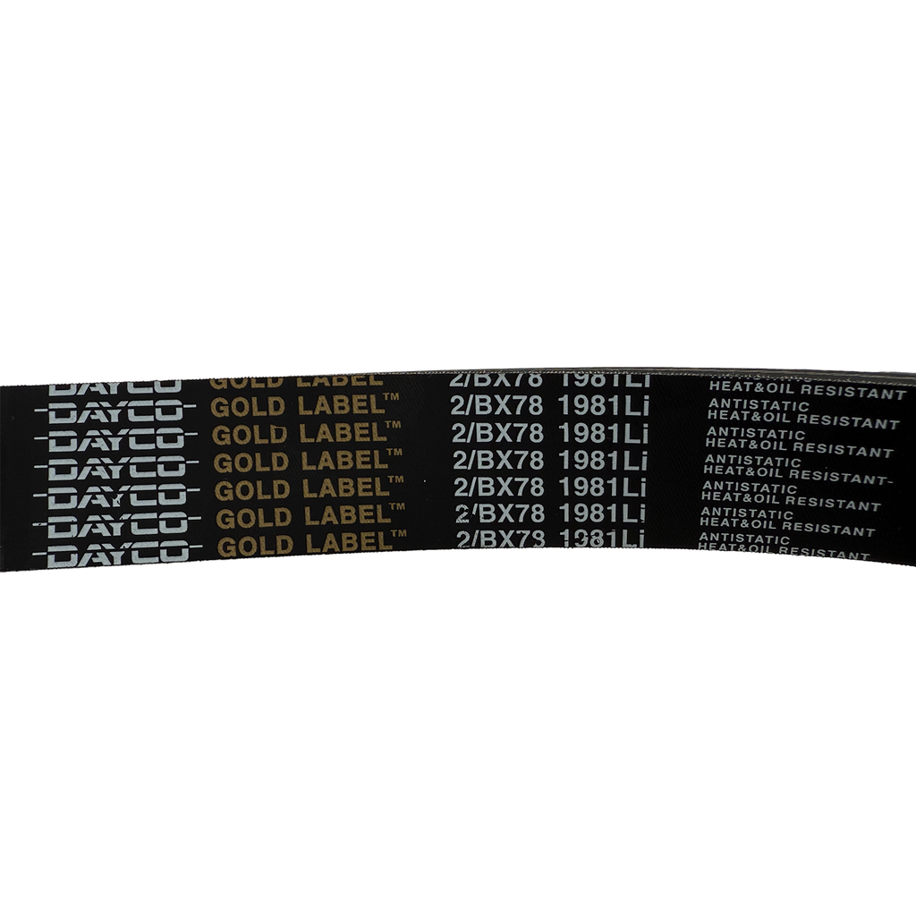 2/BX78 Banded V-Belt | 2-Rib BX Cogged Industrial PowerBand Replacement