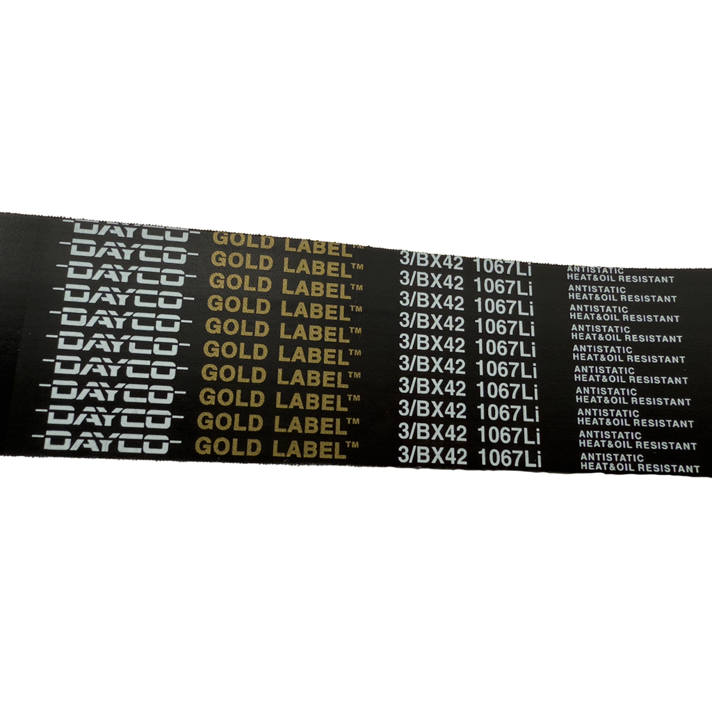 3/BX42 Banded V-Belt | 3-Rib BX Cogged Industrial PowerBand Replacement