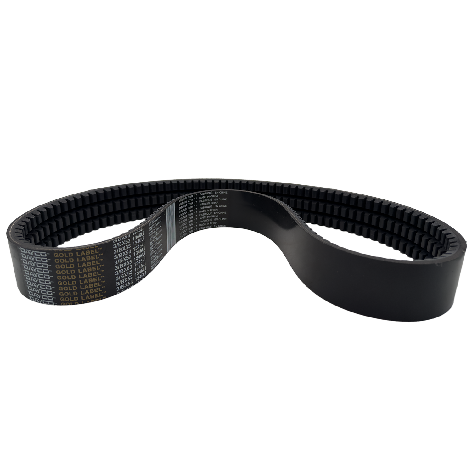 3/BX53 Banded V-Belt | 3-Rib BX Cogged Industrial PowerBand Replacement