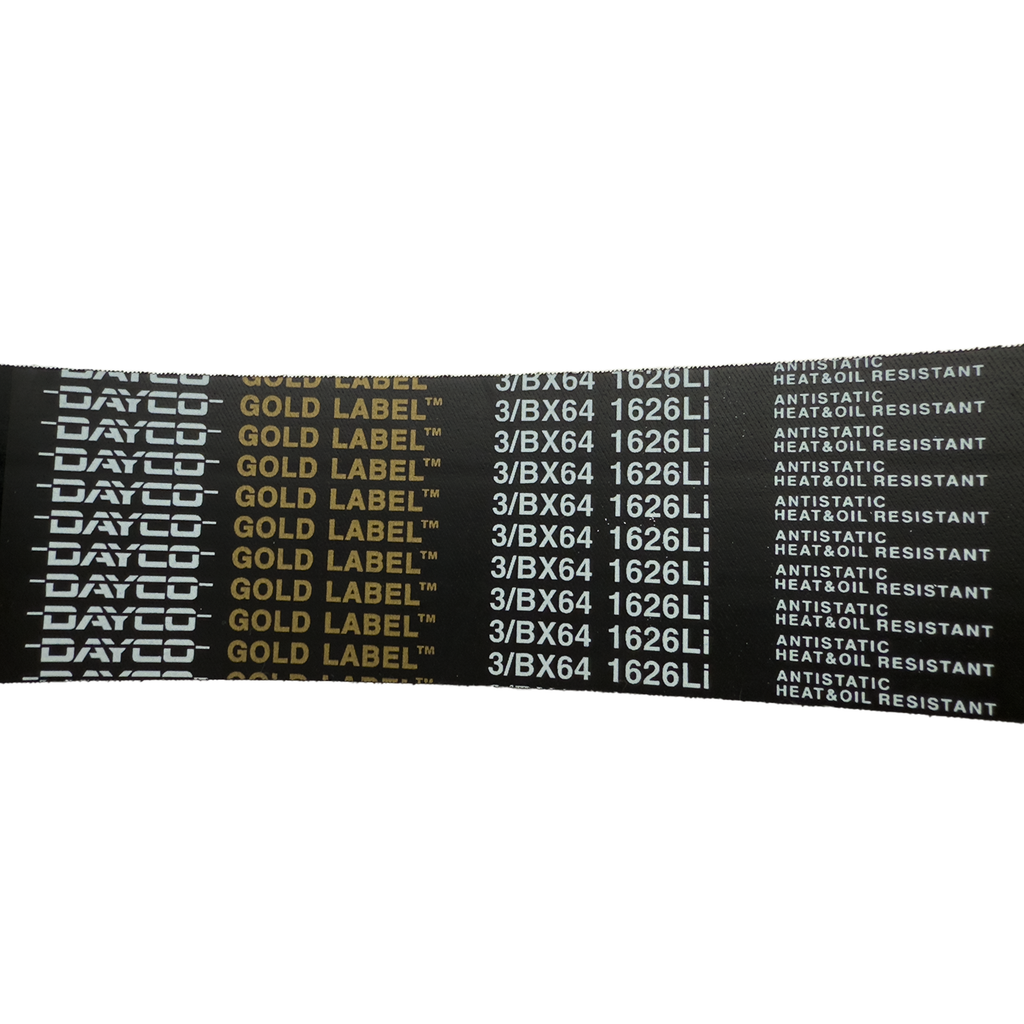 3/BX64 Banded V-Belt | 3-Rib BX Cogged Industrial PowerBand Replacement