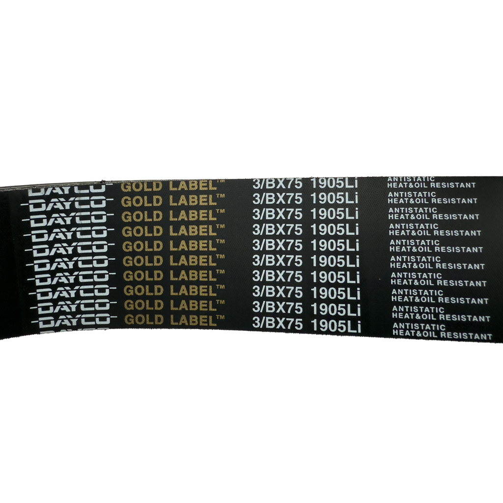 3/BX75 Banded V-Belt | 3-Rib BX Cogged Industrial PowerBand Replacement