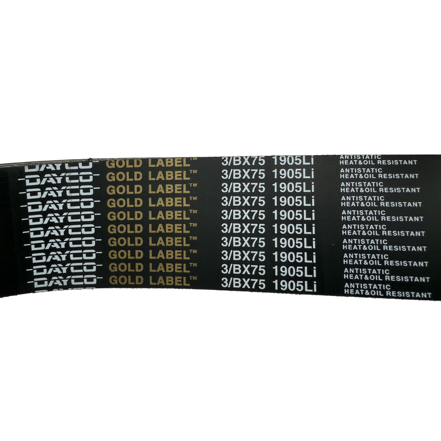 3/BX75 Banded V-Belt | 3-Rib BX Cogged Industrial PowerBand Replacement