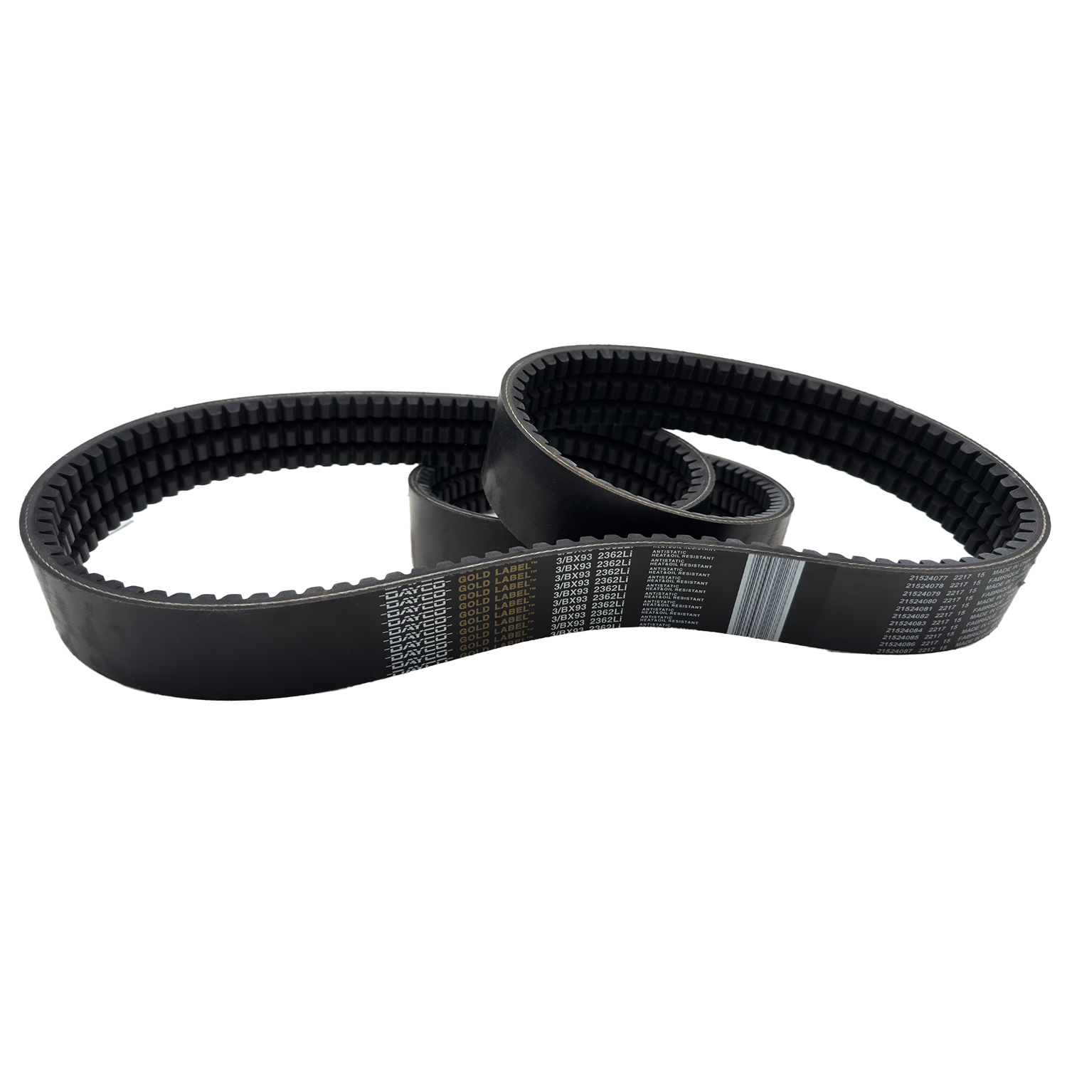 3/BX93 Banded V-Belt | 3-Rib BX Cogged Industrial PowerBand Replacement